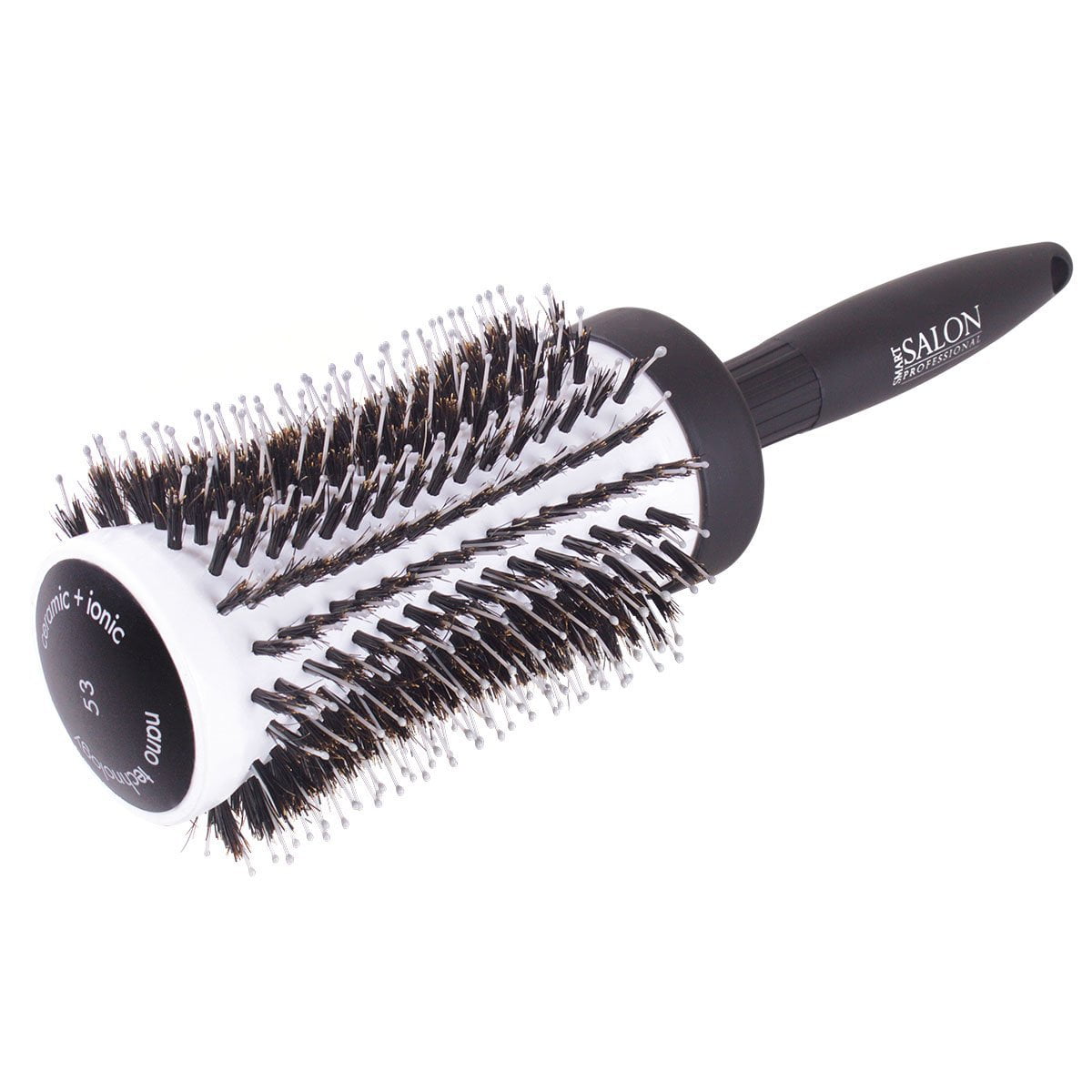 Boar Bristle Blow Dry Brush - Hourglass Dual Pin Range - Size 53mm (Large) - Smart Salon Professional