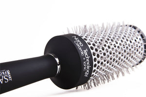 Round Ceramic Blow Dry Brush - (Large) - Ideal For Long/Thick Hair Styles. 53mm Diameter. - Smart Salon Professional