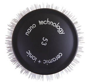 Round Ceramic Blow Dry Brush - (Large) - Ideal For Long/Thick Hair Styles. 53mm Diameter. - Smart Salon Professional